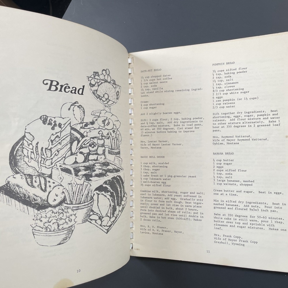VTG 1970 KFYR Radio Station VIP Cookbook Vintage Recipe Book Kitchen Collectible - Picture 3 of 6